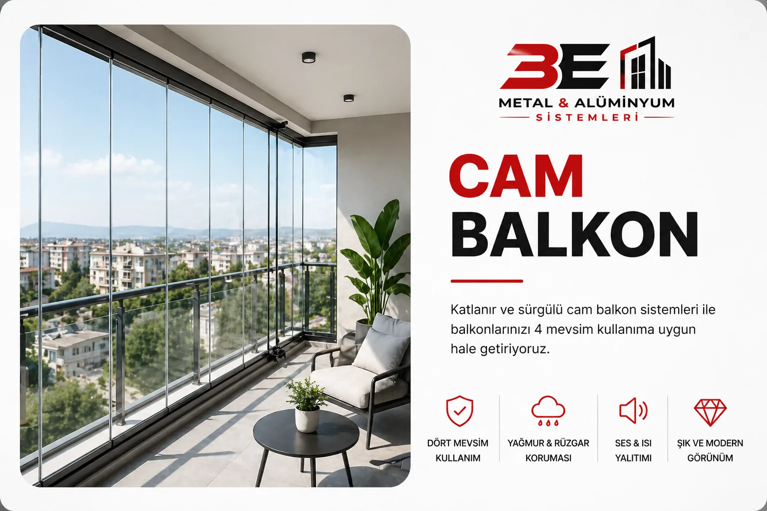 Cam Balkon