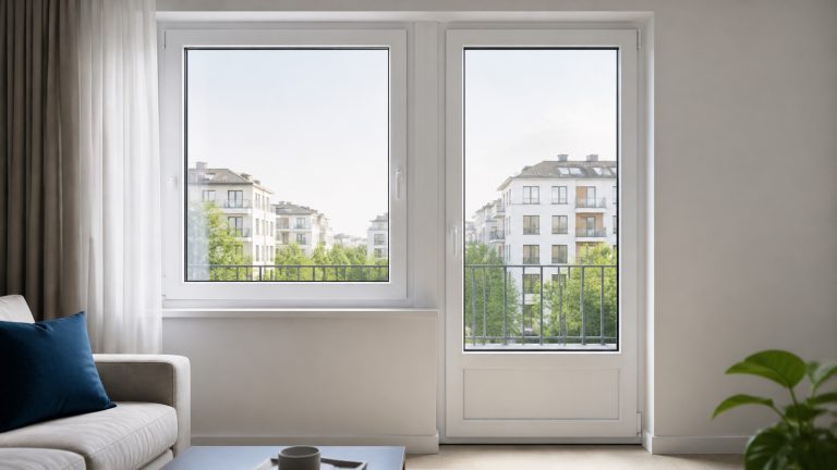 Modern PVC pencere uygulaması